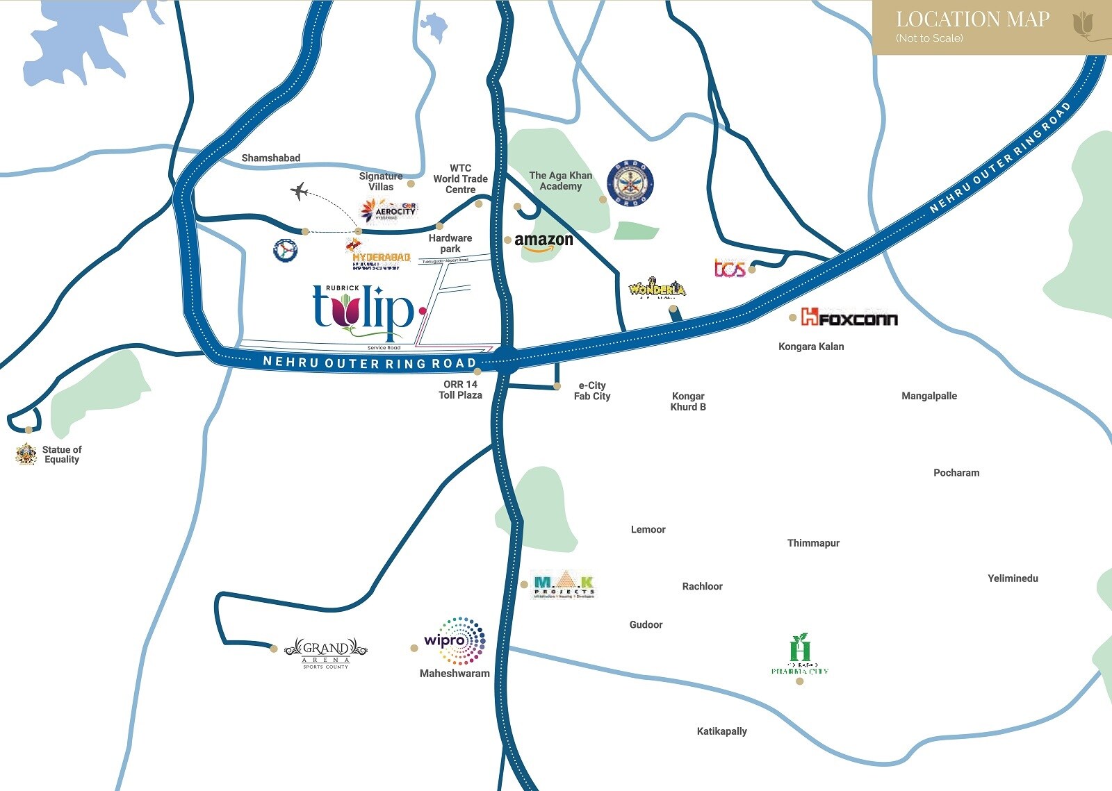 Rubrick Tulip Location Image