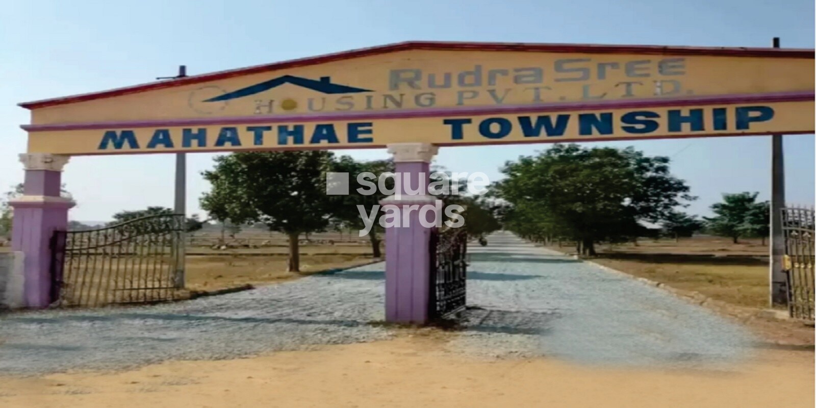 Rudra Mahathae Brindavan residential project in Shadnagar