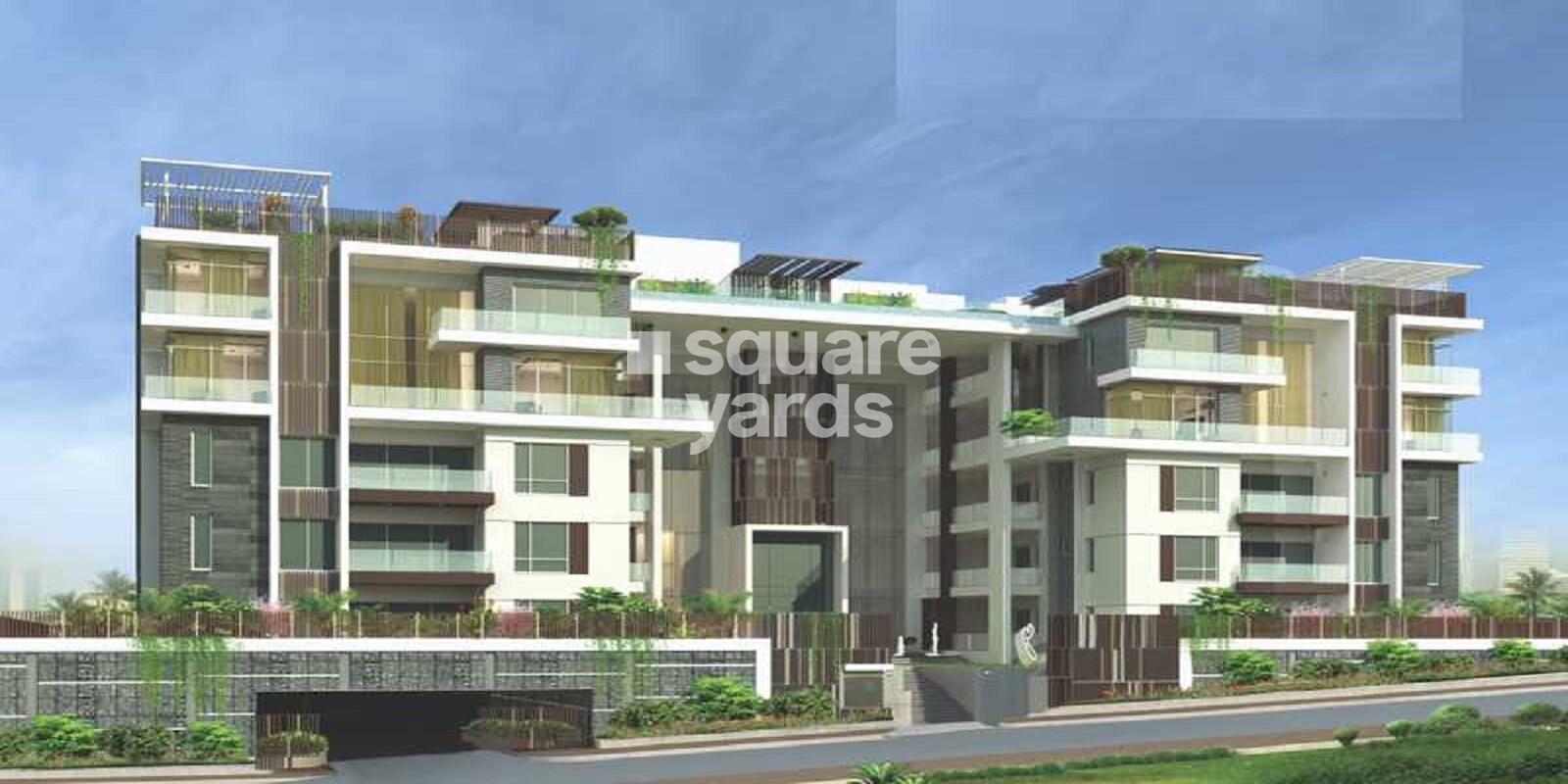 S Square Malibu residential project in Jubilee Hills