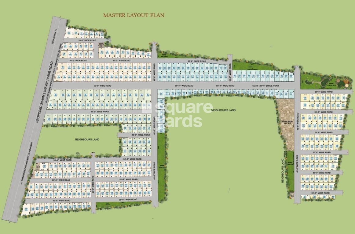 Sahaj Sri Laurel Springs Master Plan 1