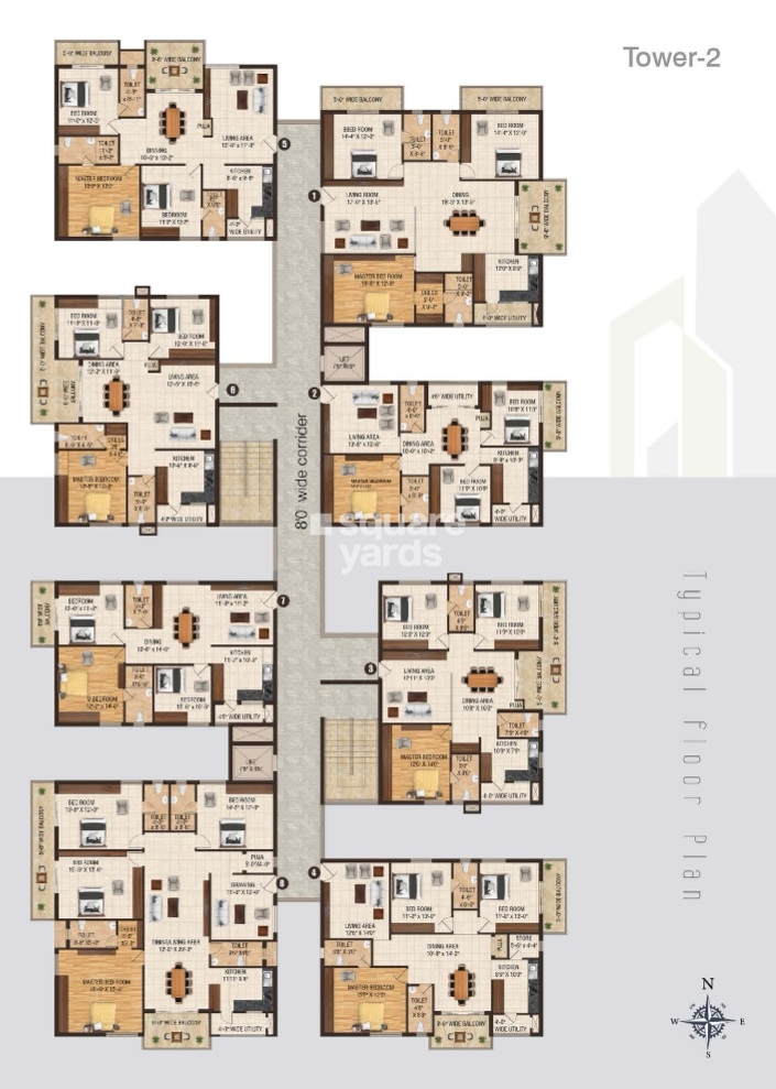 Sahiti Karthikeya Panorama Floor Plans