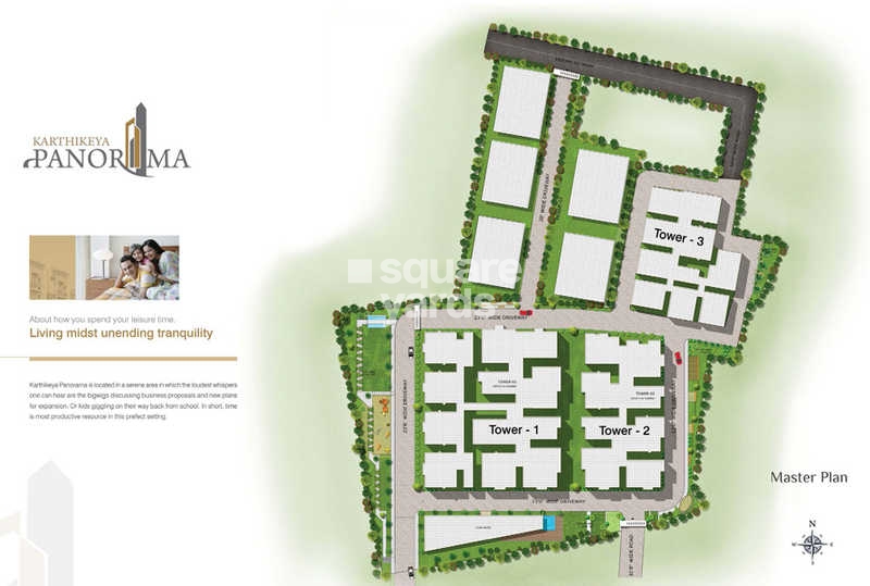 Sahiti Karthikeya Panorama Master Plan Image