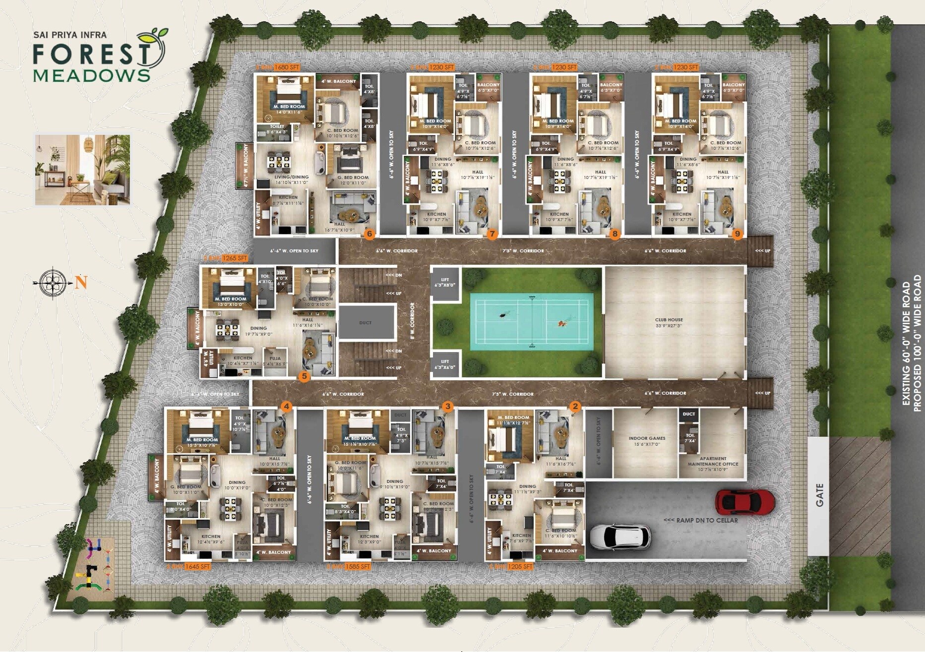 Sai Forest Meadows Master Plan 1