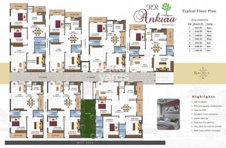 Sai RR Ankura Floor Plans