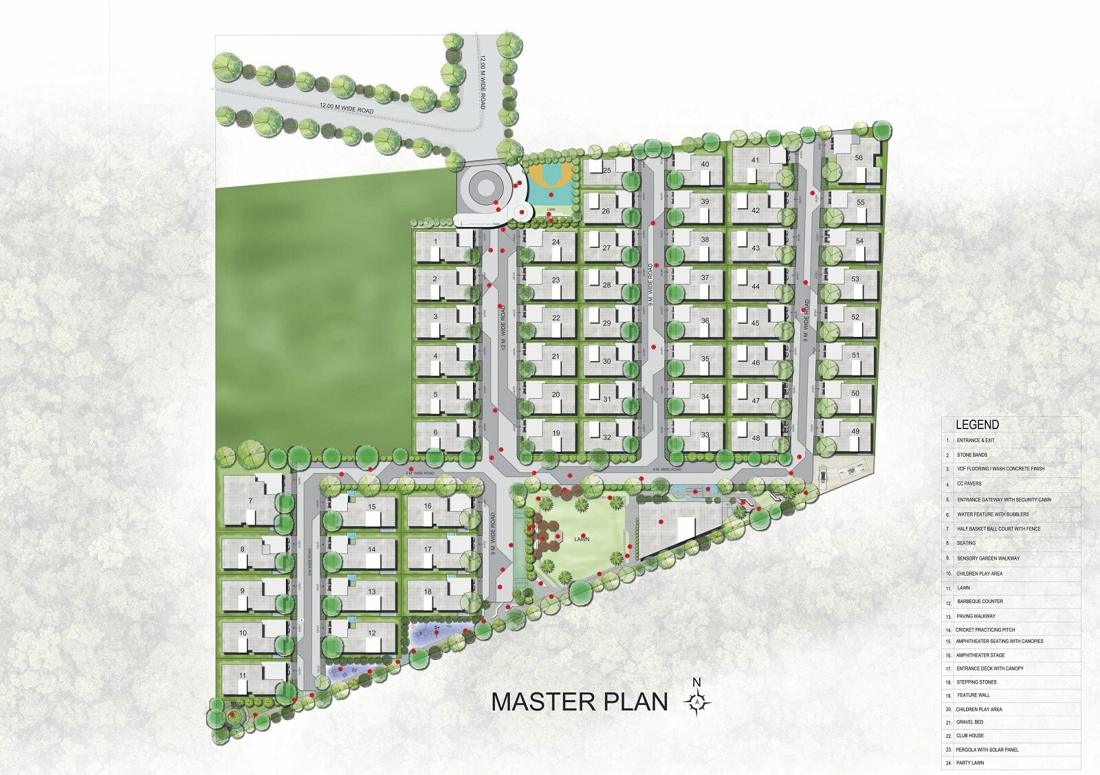Sai Seethams Nisarga Master Plan 1