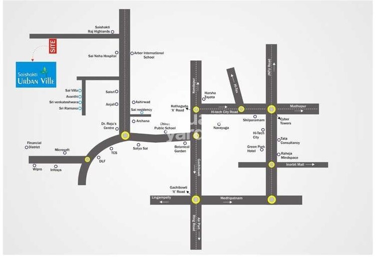 Sai Shakti Urbanville Location Image