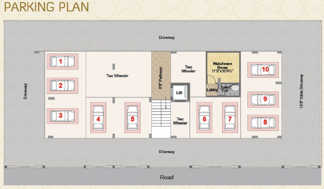 Sai Srinivasa Luxuria Floor Plans