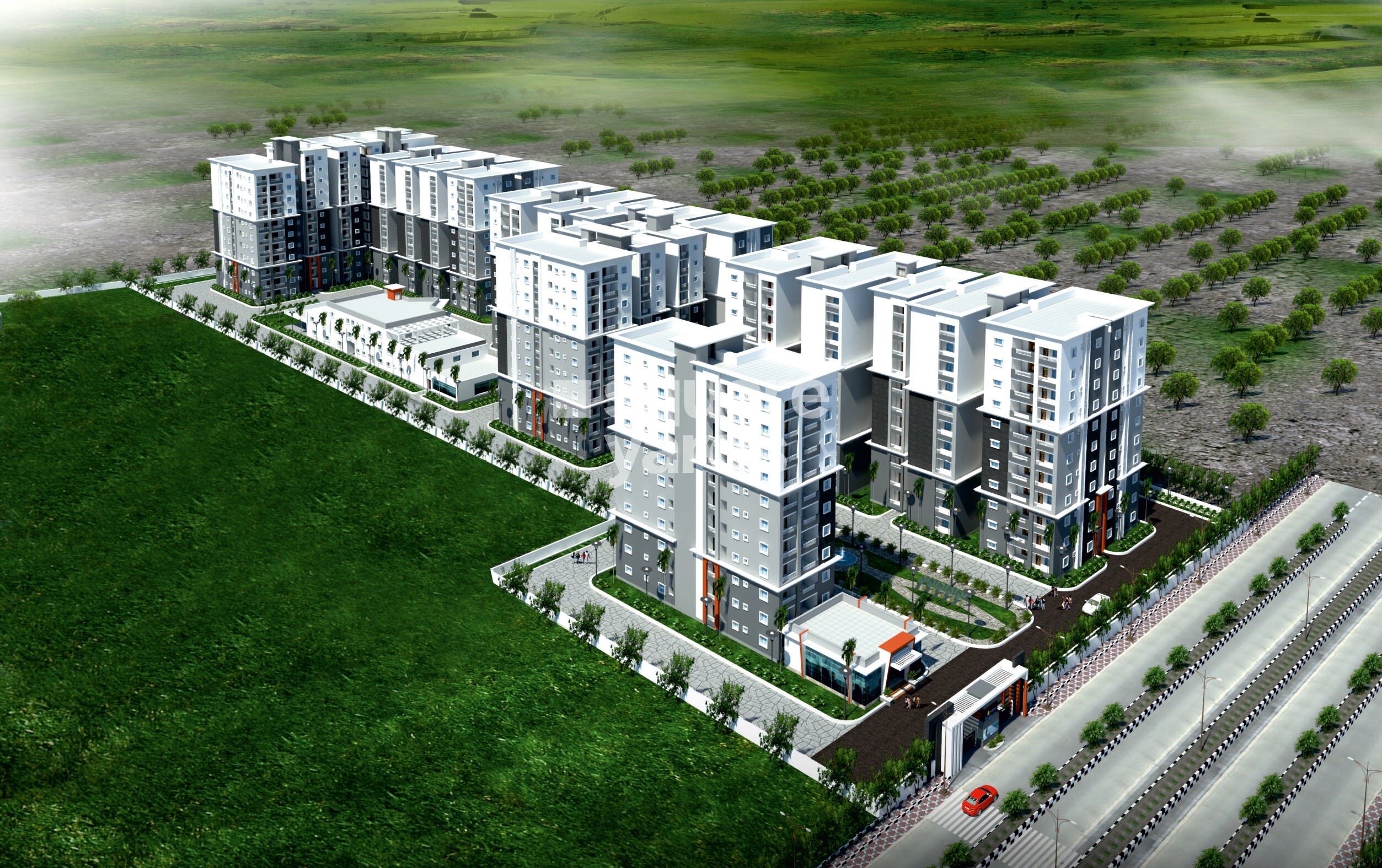 Saket Pranamam Tower View 1