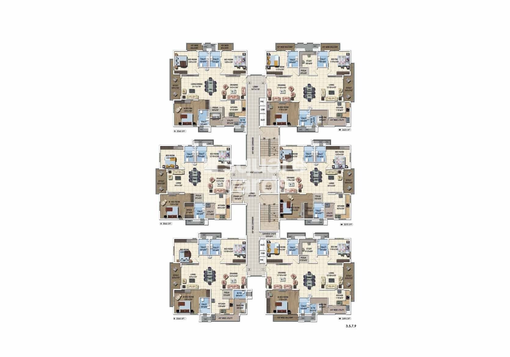 Salarpuria Sattva Magnus Floor Plans