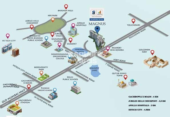 Salarpuria Sattva Magnus Location Image