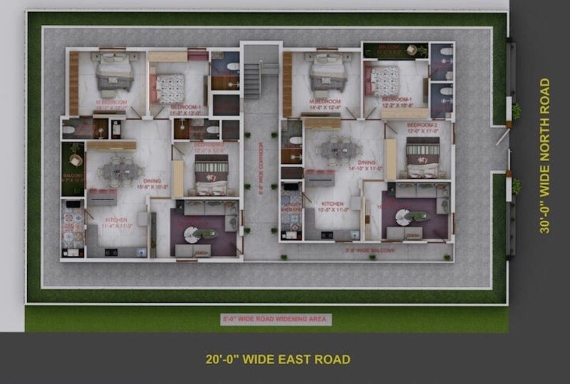 Samanvi Royale Floor Plans