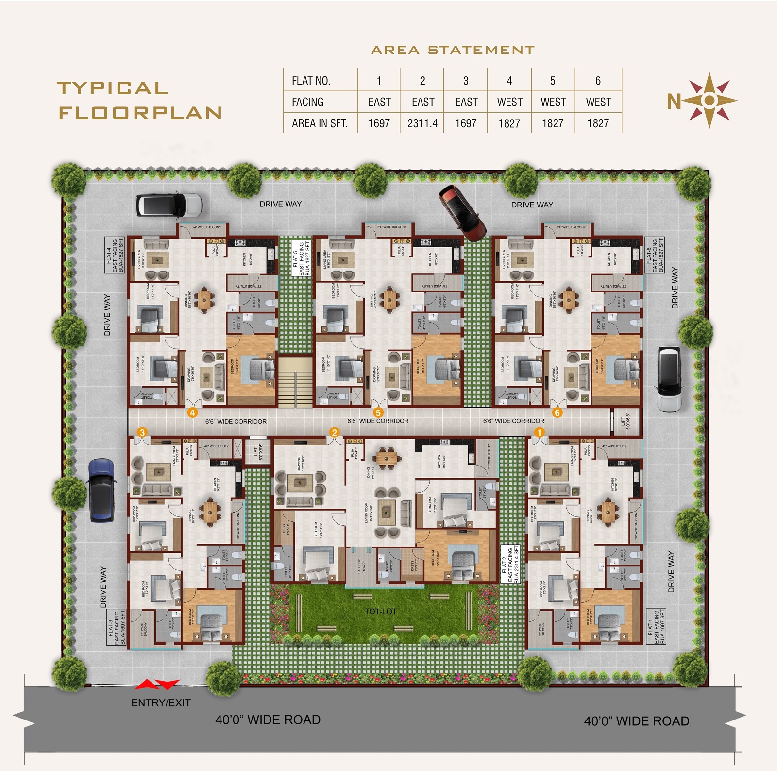 Samaveda Landmark Floor Plans