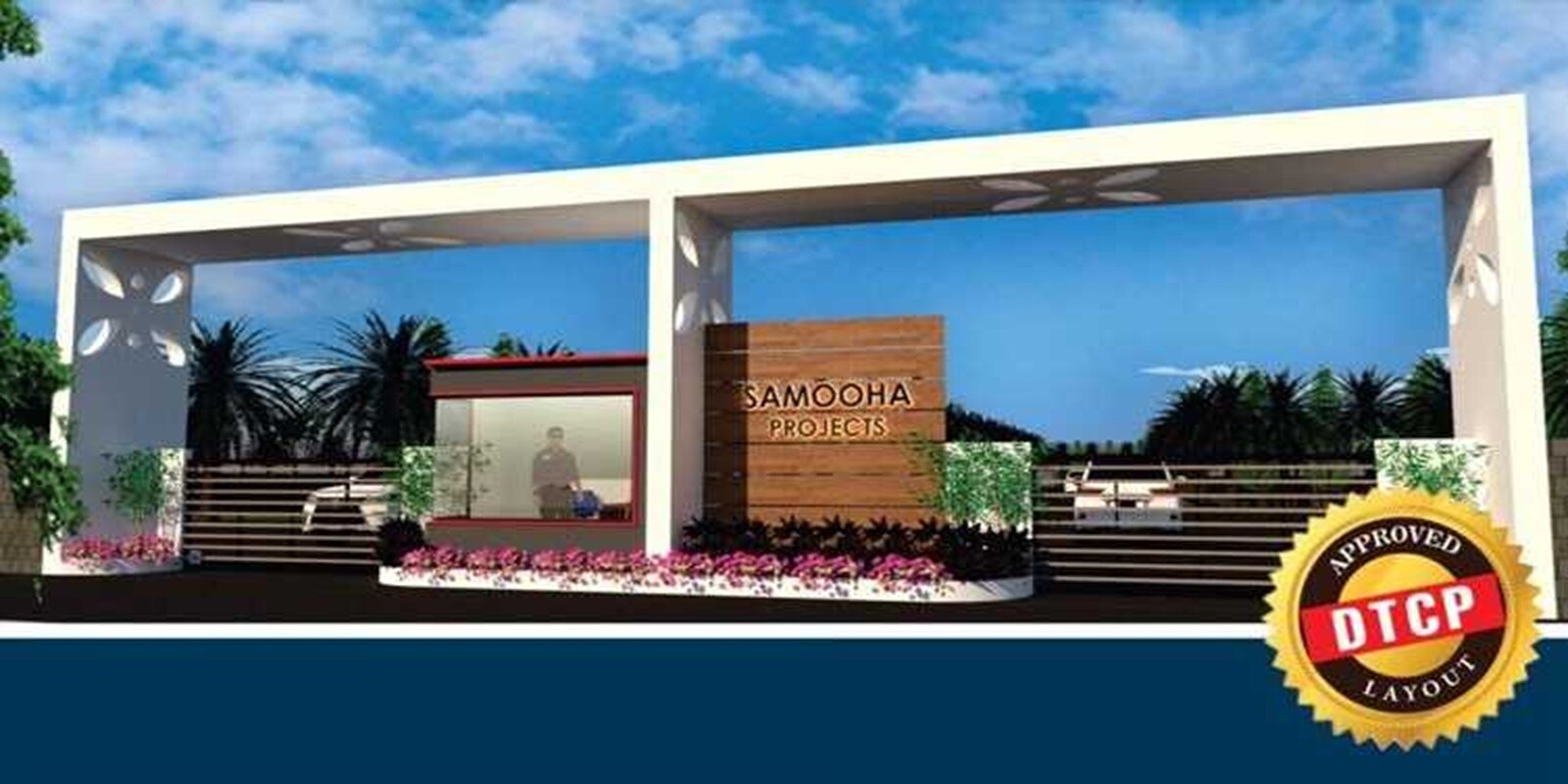 Samooha Golden Gate residential project in Yacharam