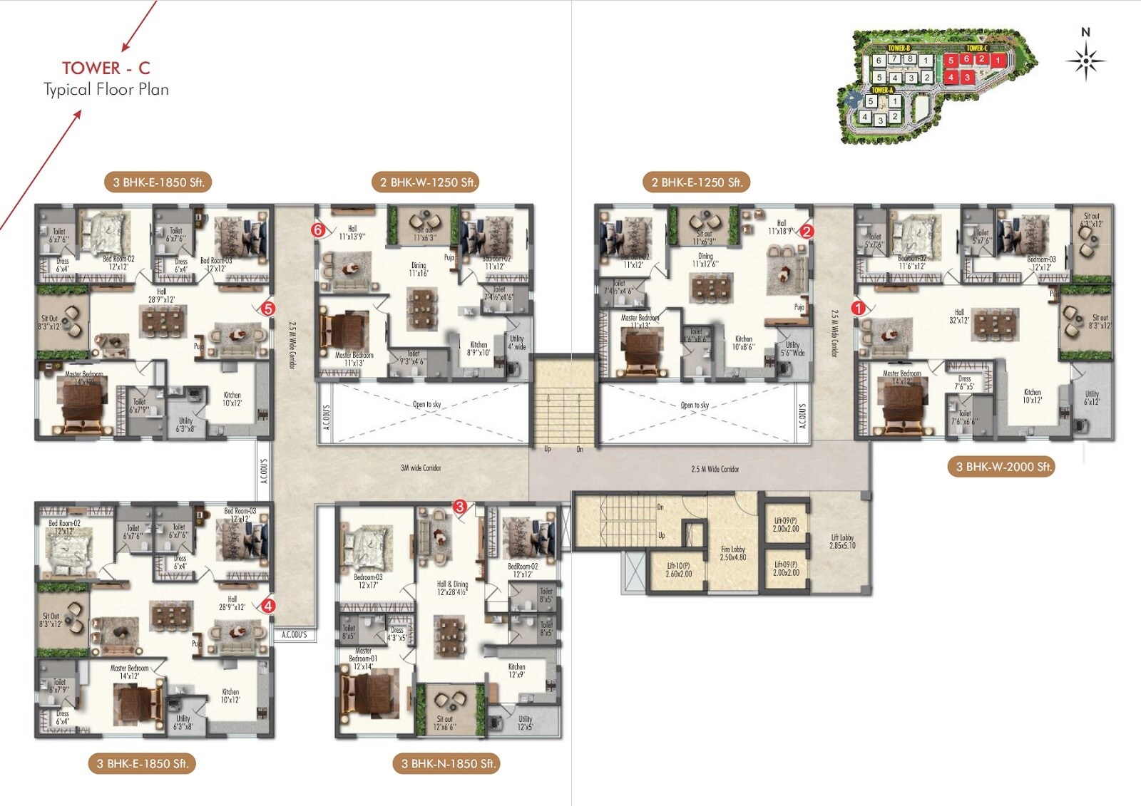 Samracana Swasthi Floor Plans 3