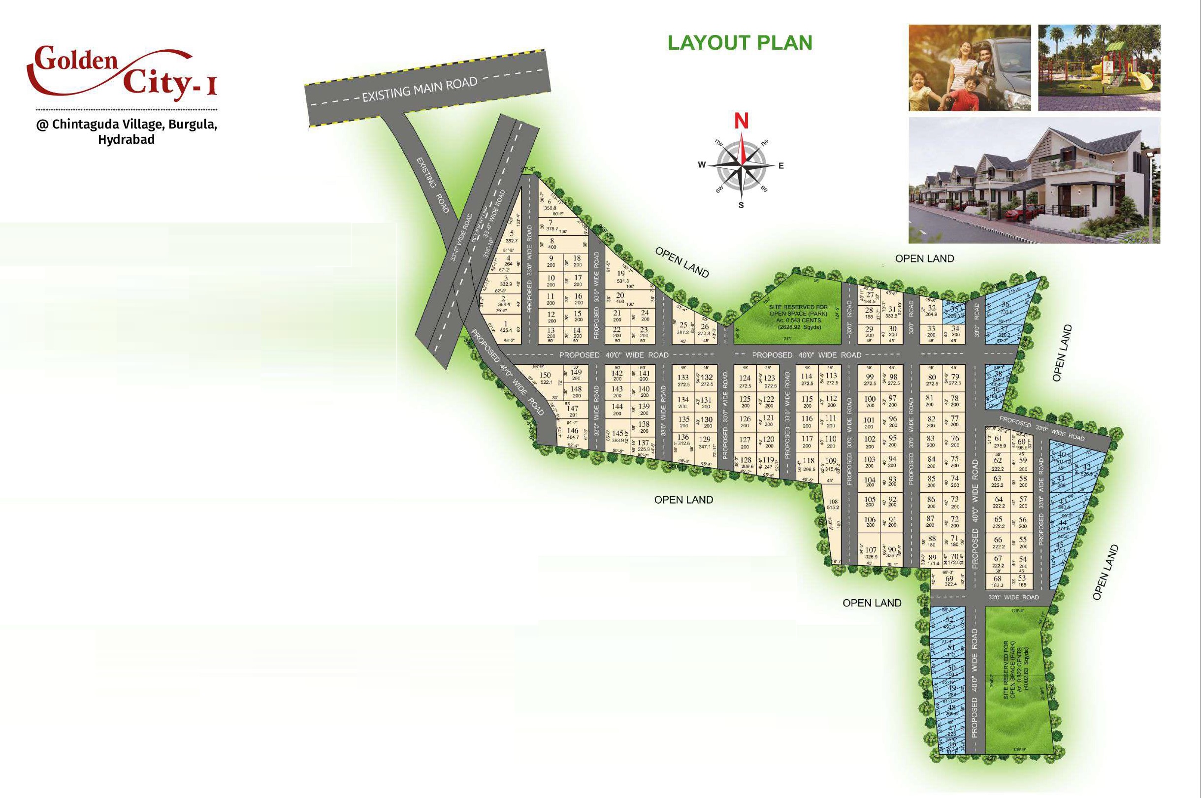 SAN Golden City Master Plan Image