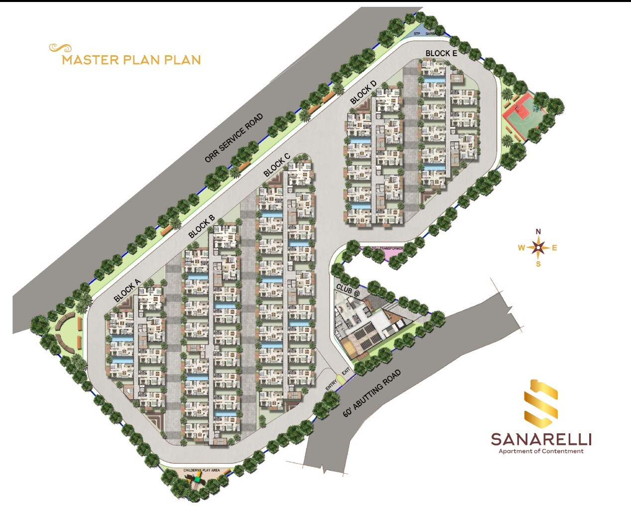 Sanarelli Apartment of Contentment Master Plan 1