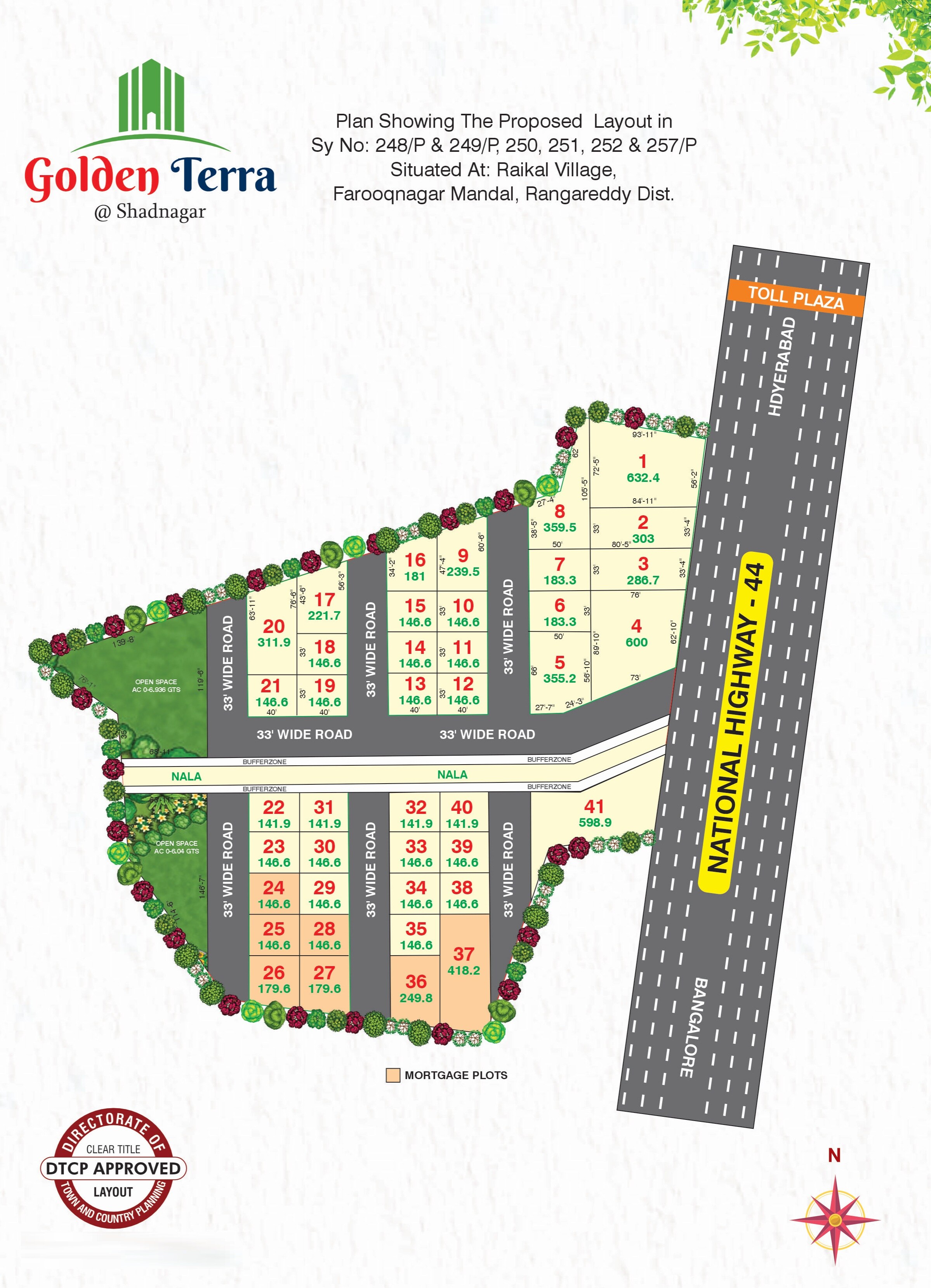 Sanjeevani Golden Terra Master Plan Image