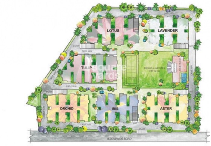 Sankalp Gardenia Towers Master Plan 1