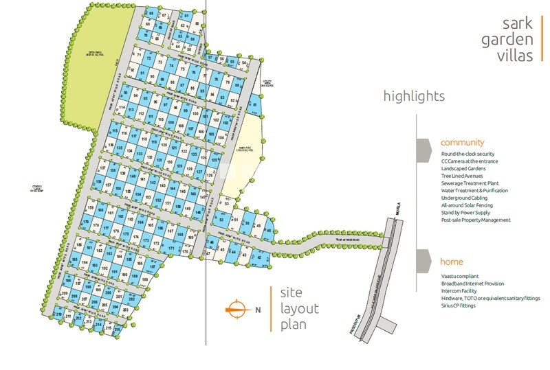 Sark Garden Villas Master Plan 1