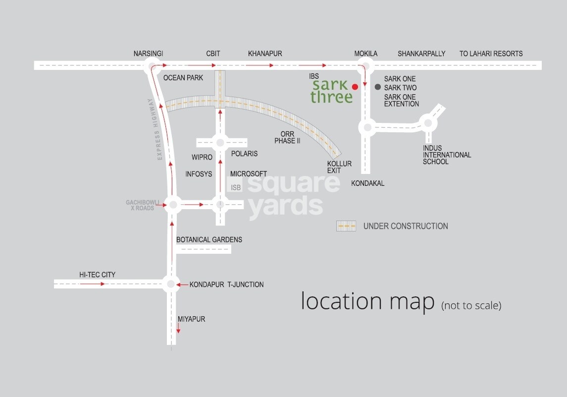 Sark Three Location Image