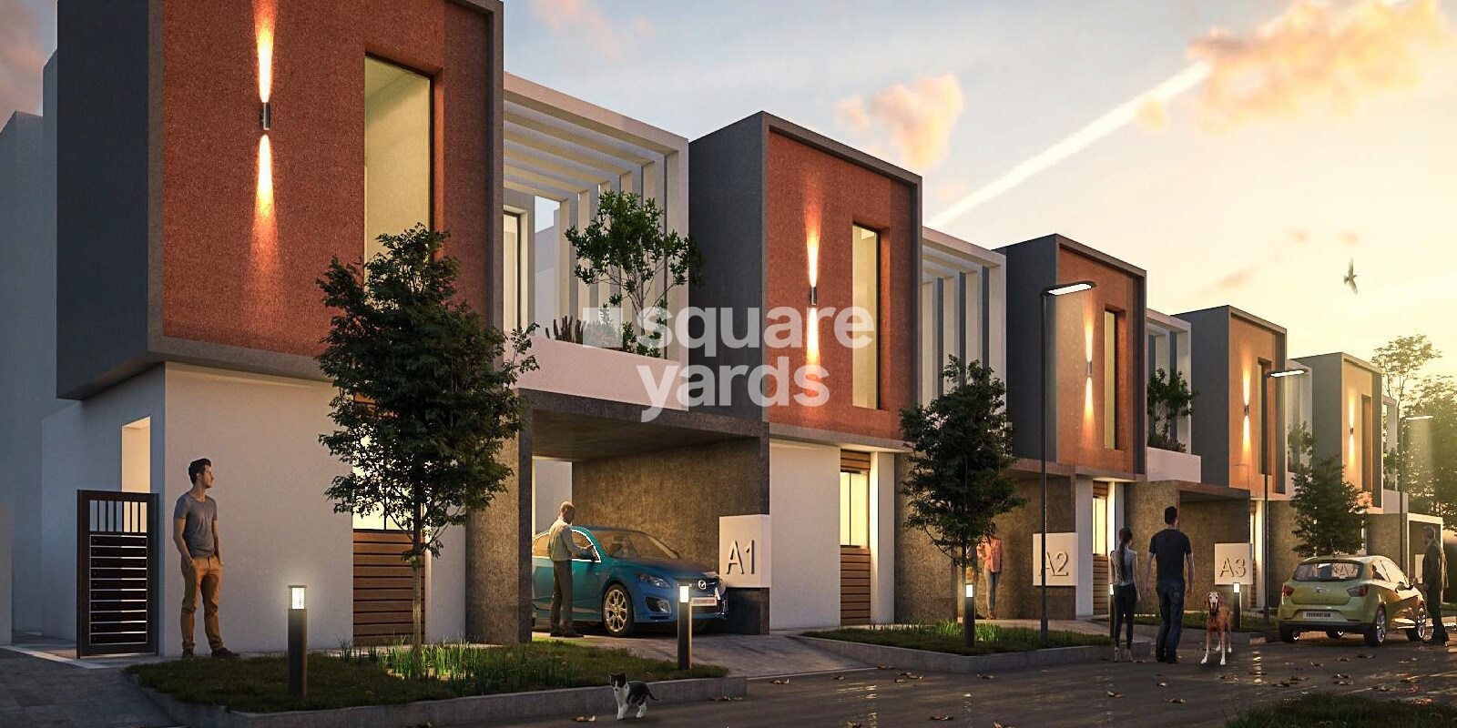 Sark Town Homes residential project in Shankarpalli