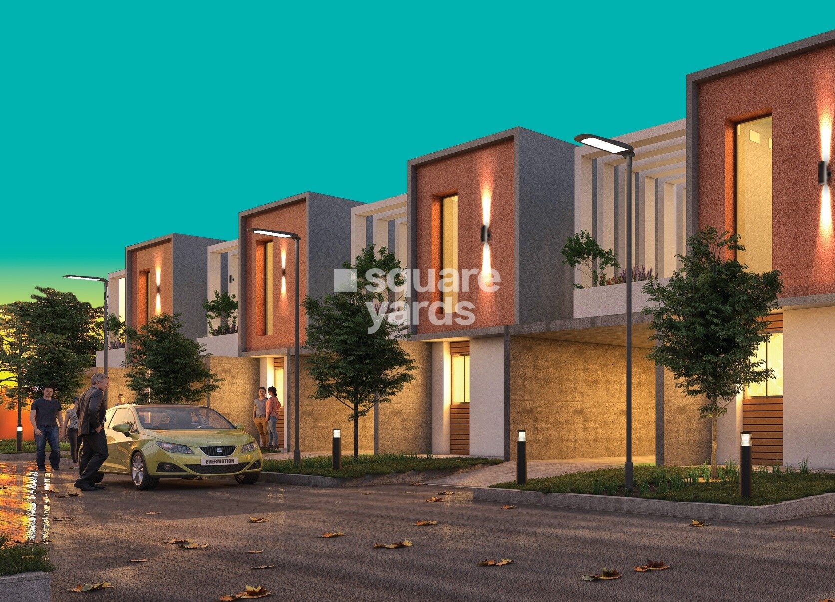 Sark Town Homes Tower View 1