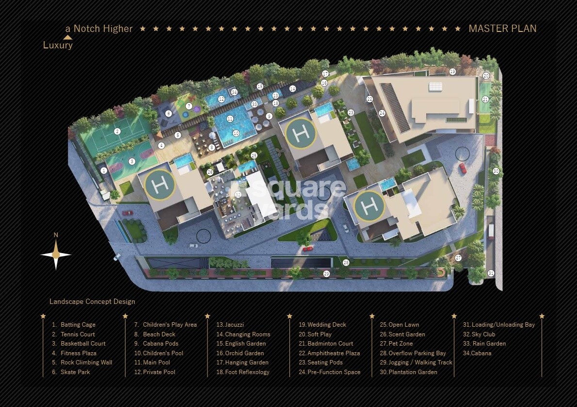 SAS Crown Master Plan Image