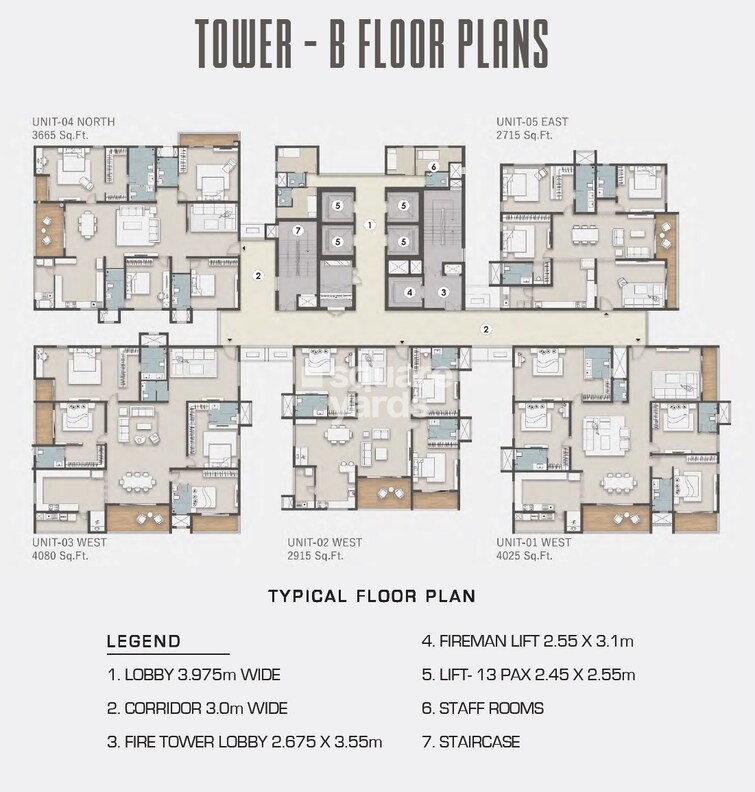 SAS Diamond Towers Floor Plans 1