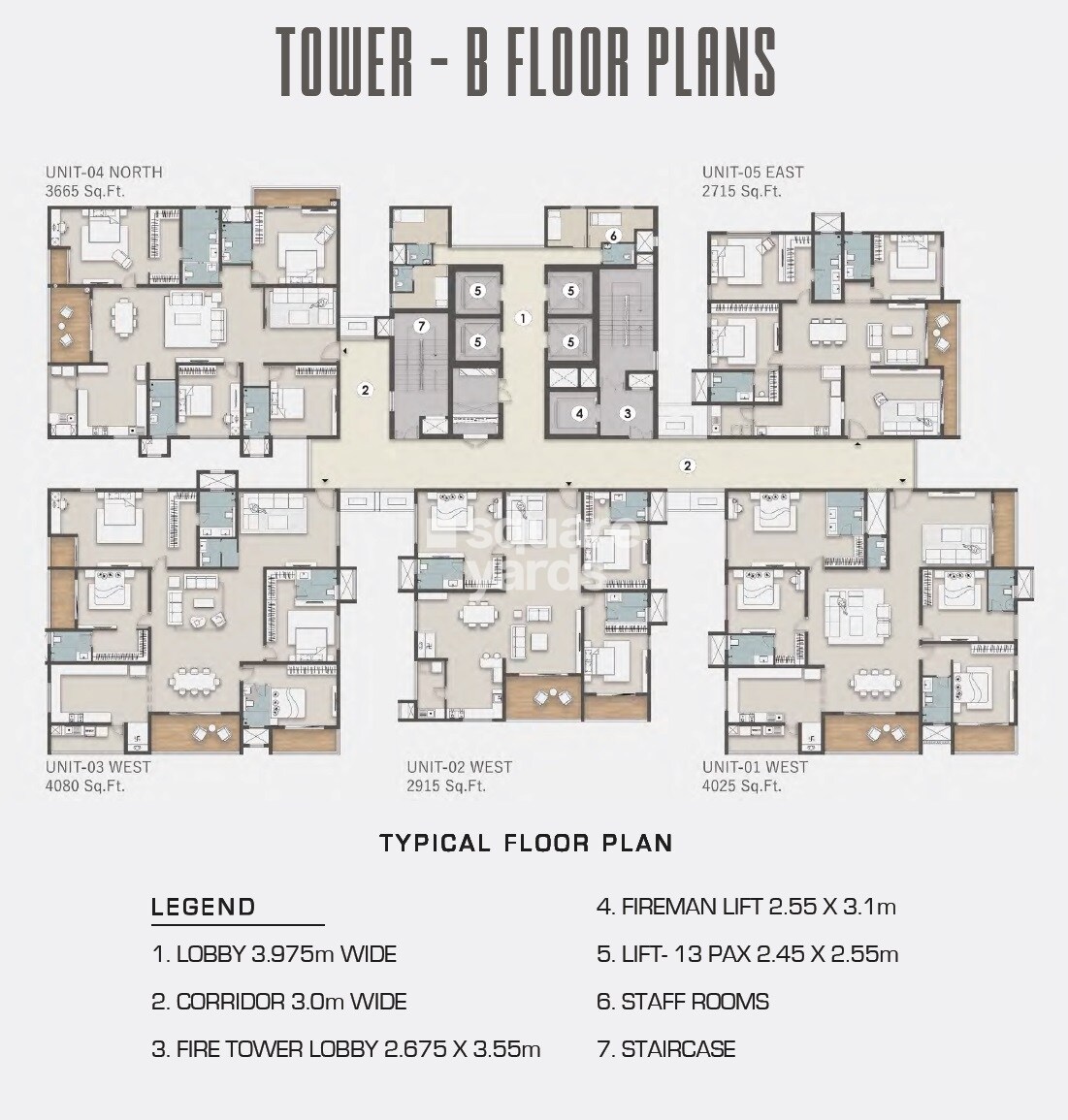 SAS Diamond Towers Floor Plans 1