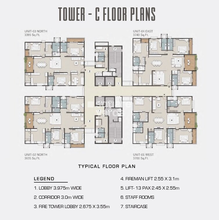SAS Diamond Towers Floor Plans 2