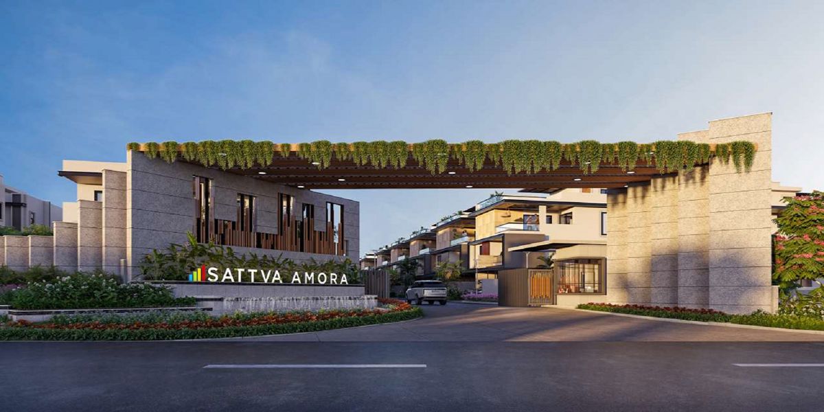 Sattva Amora residential project in Ibrahim Bagh