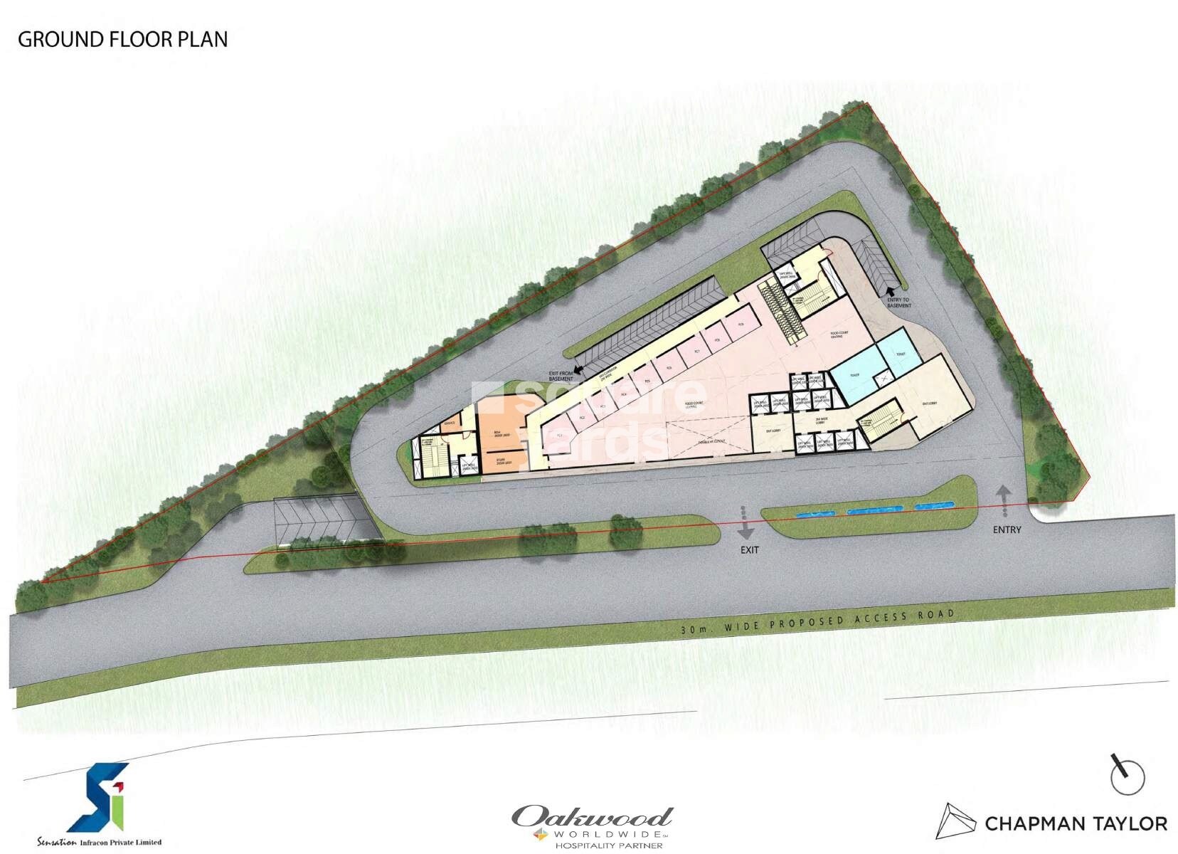Sensation Hyderabad One Master Plan Image