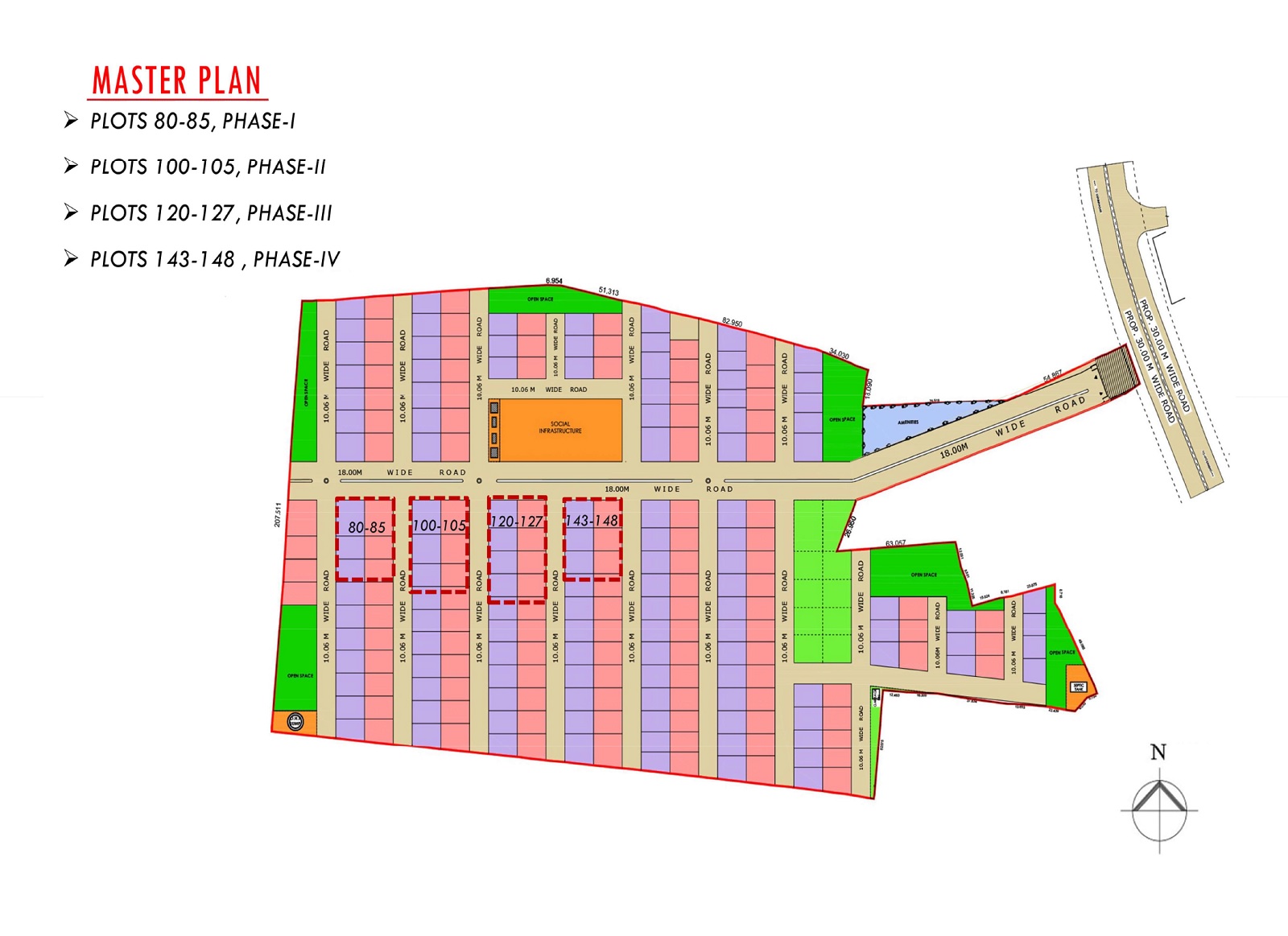 Sensation Lake Breeze Seshadri Master Plan Image