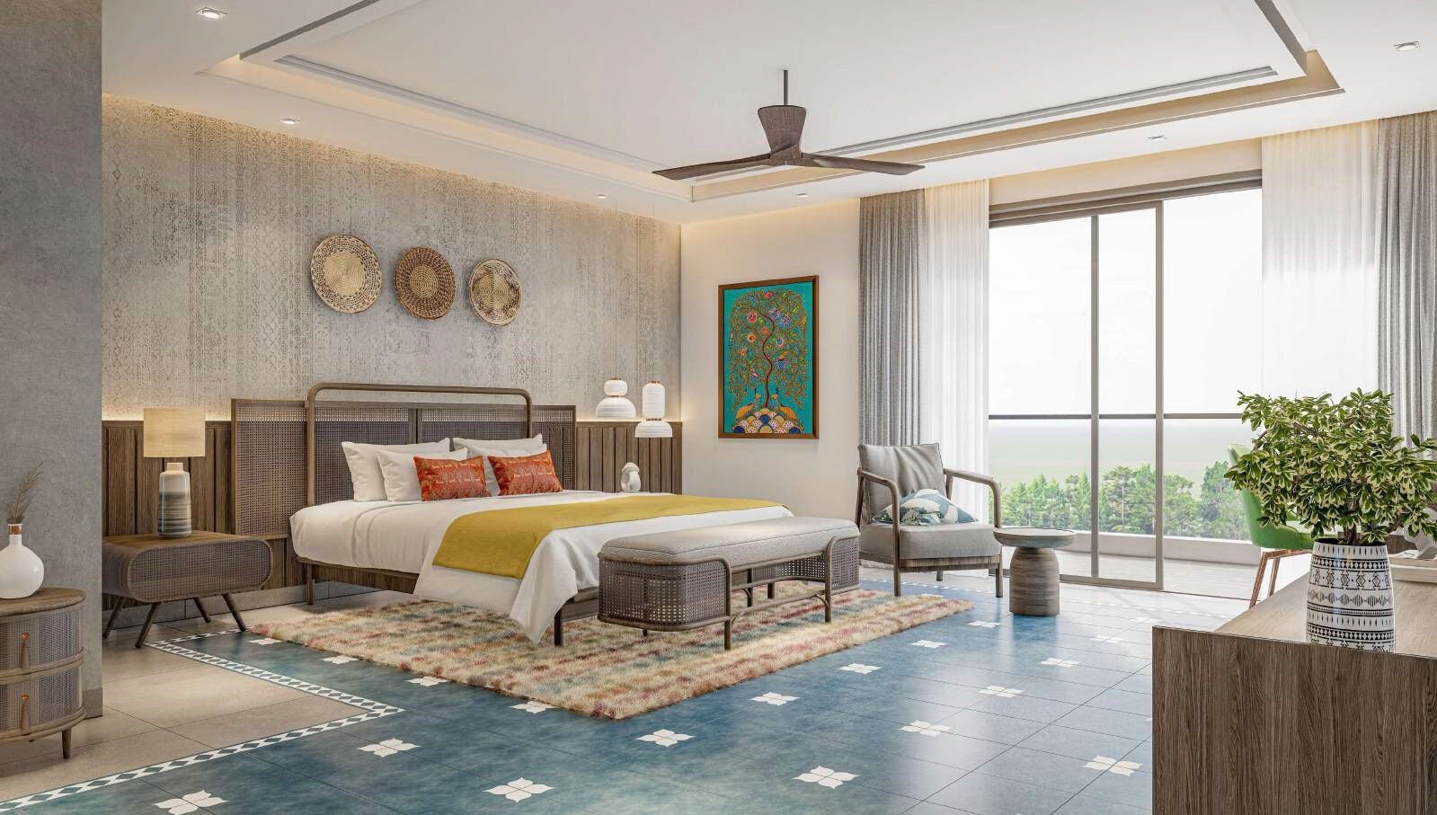 Serene NSL Nakshatra Apartment Interiors 1