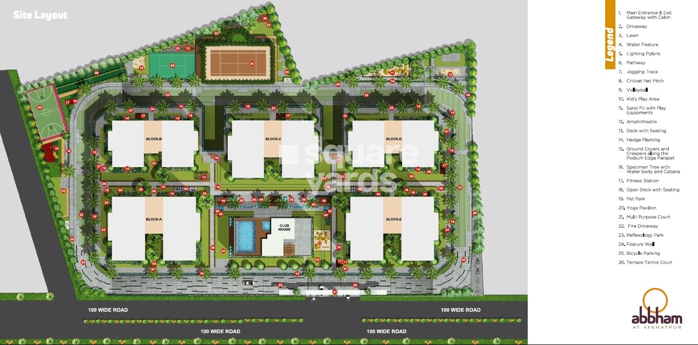 Shangrila Abbham Master Plan Image
