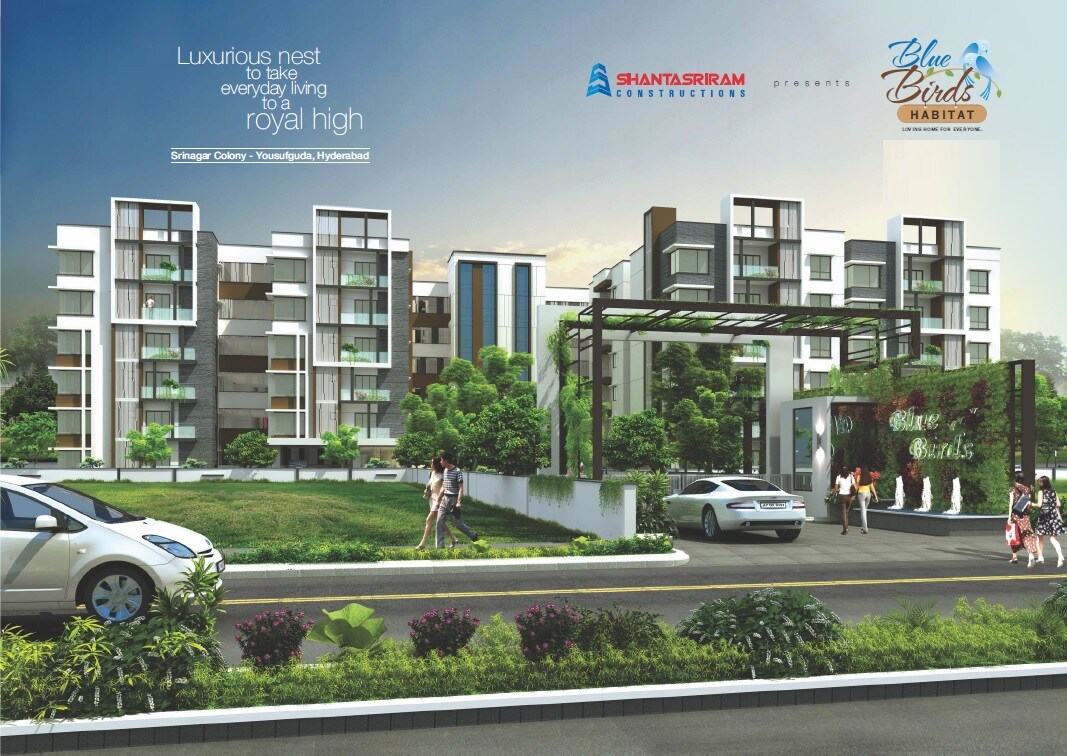 Shanta Sriram Blue Birds Habitat Apartment Exteriors 2