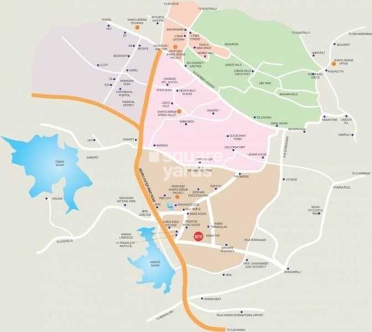 Shanta Sriram Brook woods Location Image