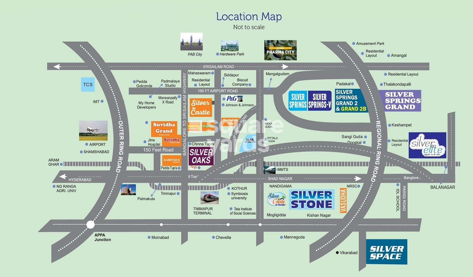 Shathabdhi Silver Springs Grand 2 Location Image