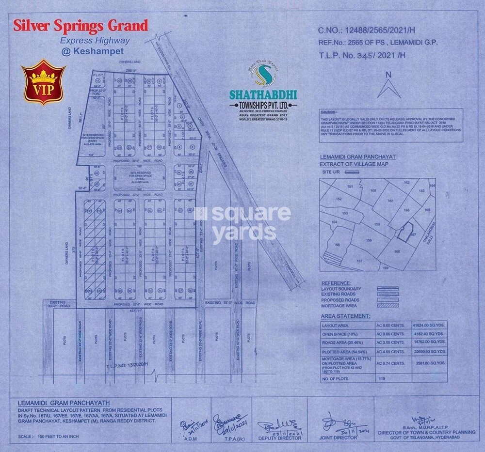 Shathabdhi Silver Springs Grand Master Plan Image