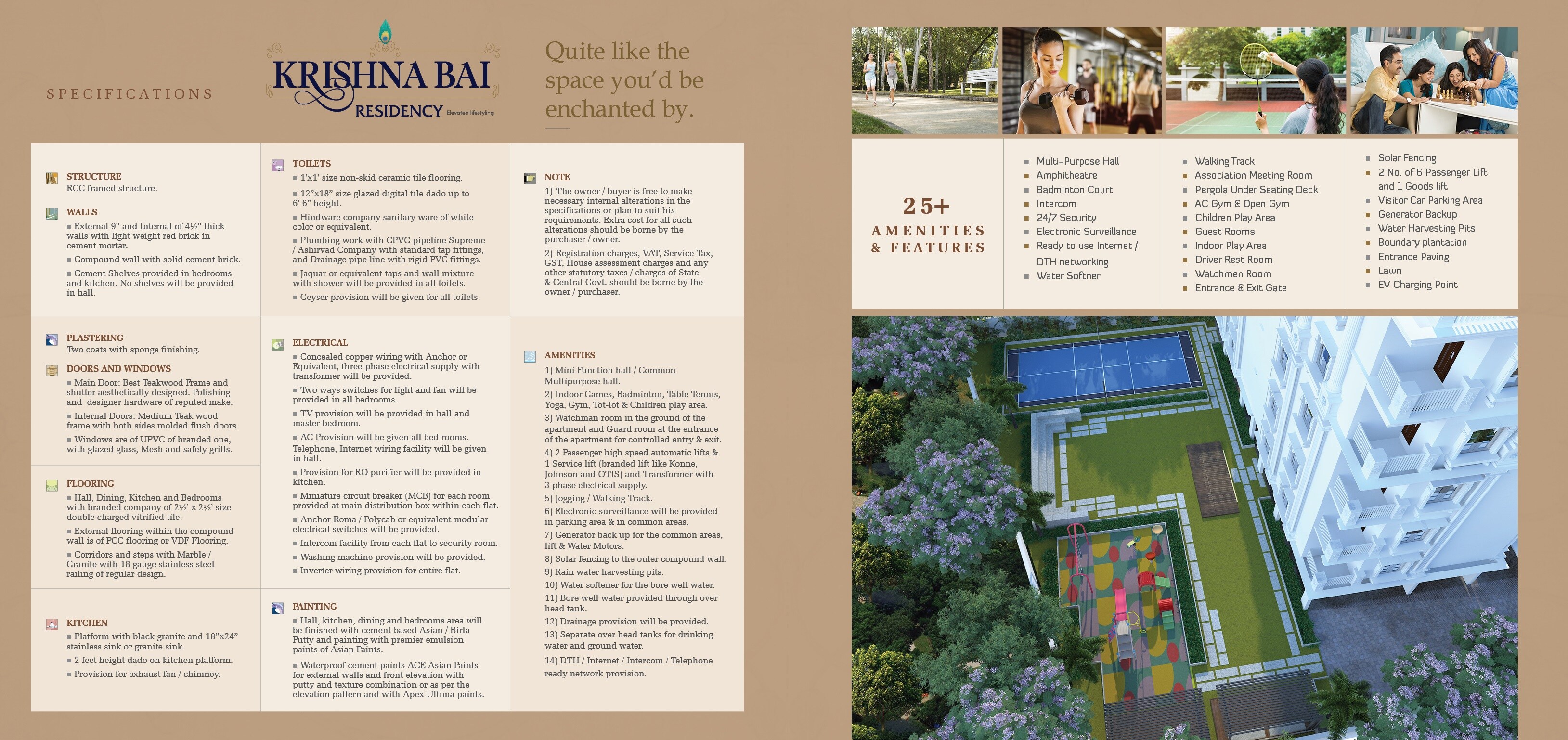 Shiva Krishna Bai Residency Amenities-Features