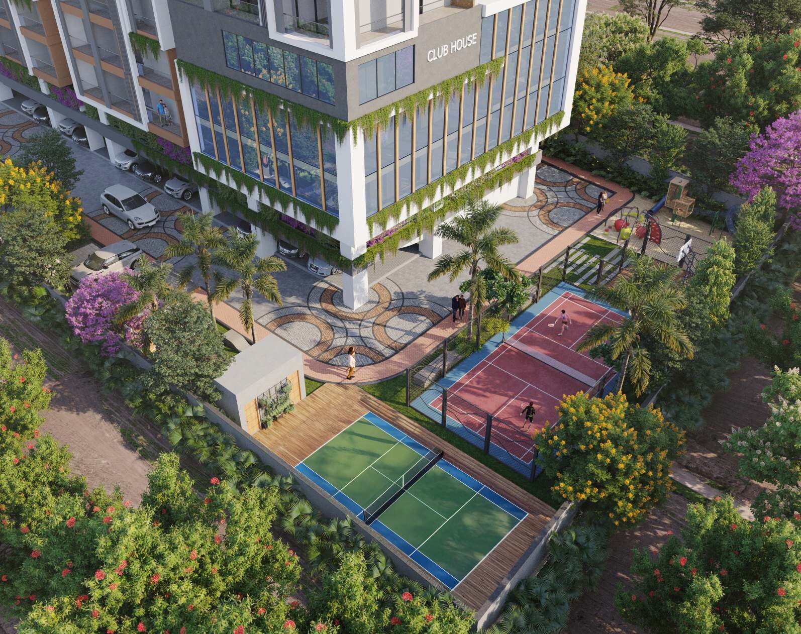 Shree Silver Crest Clubhouse External Image