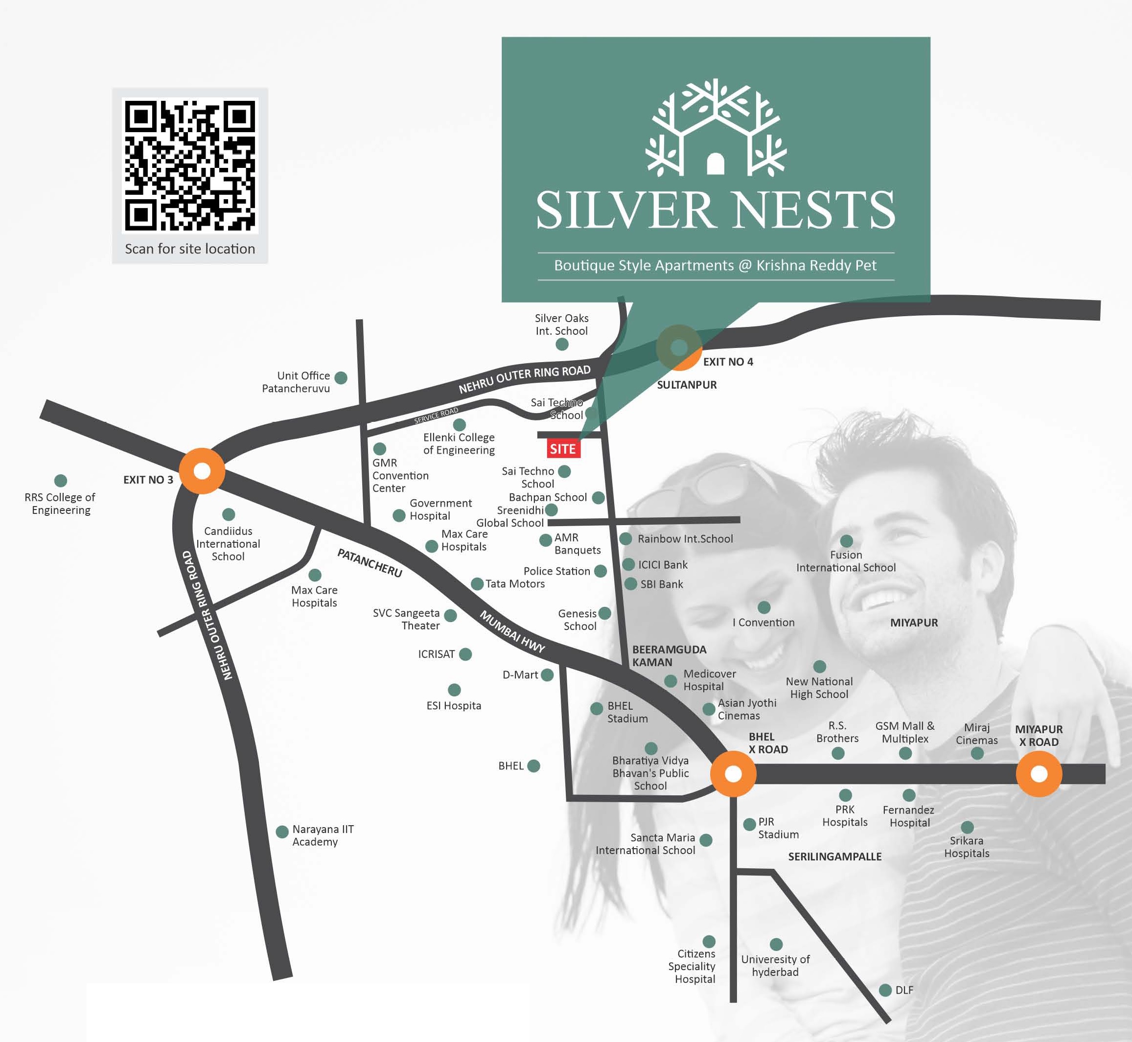 Shreeven Silver Nests Location Image