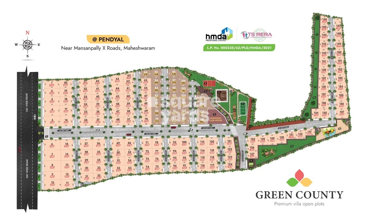 Shreya Green County Master Plan 1