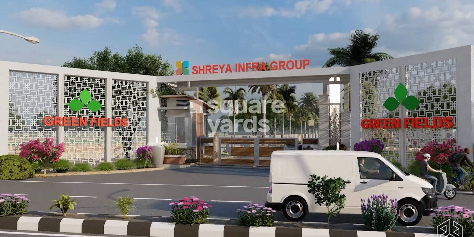 Shreya Green Fields residential project in Mansanpalle