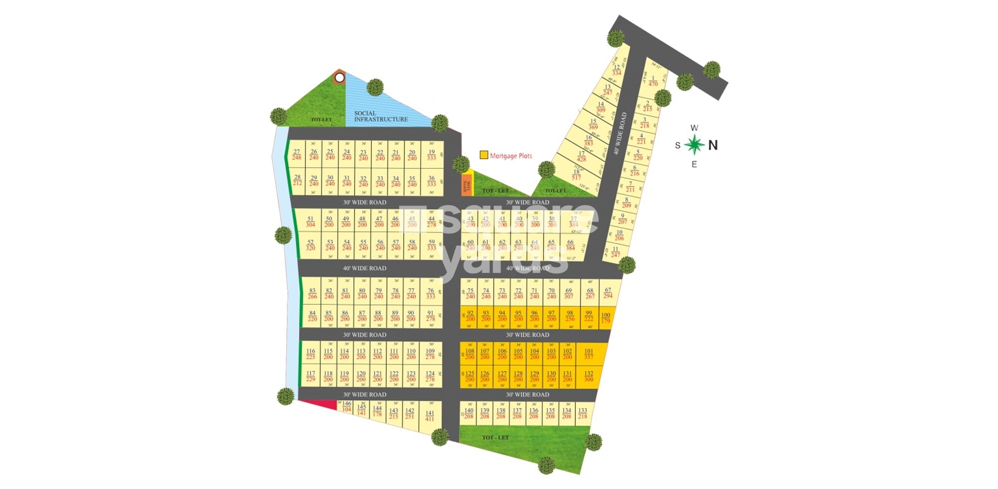 Shreya Green Meadows Master Plan 1