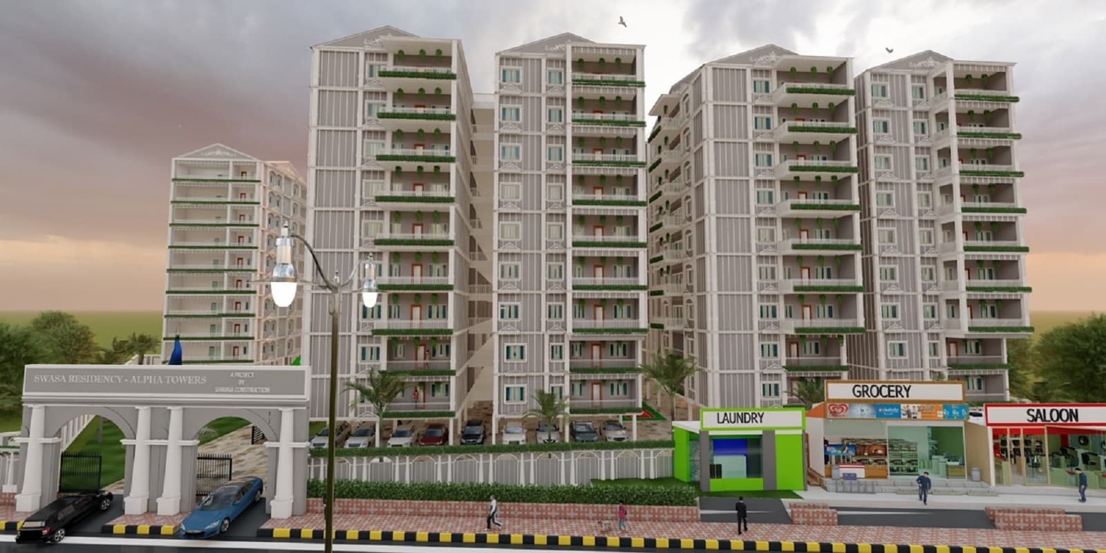 Shwasa Residency residential project in Rampally