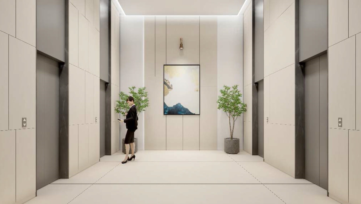 Sia Prospera Lift Lobby Image