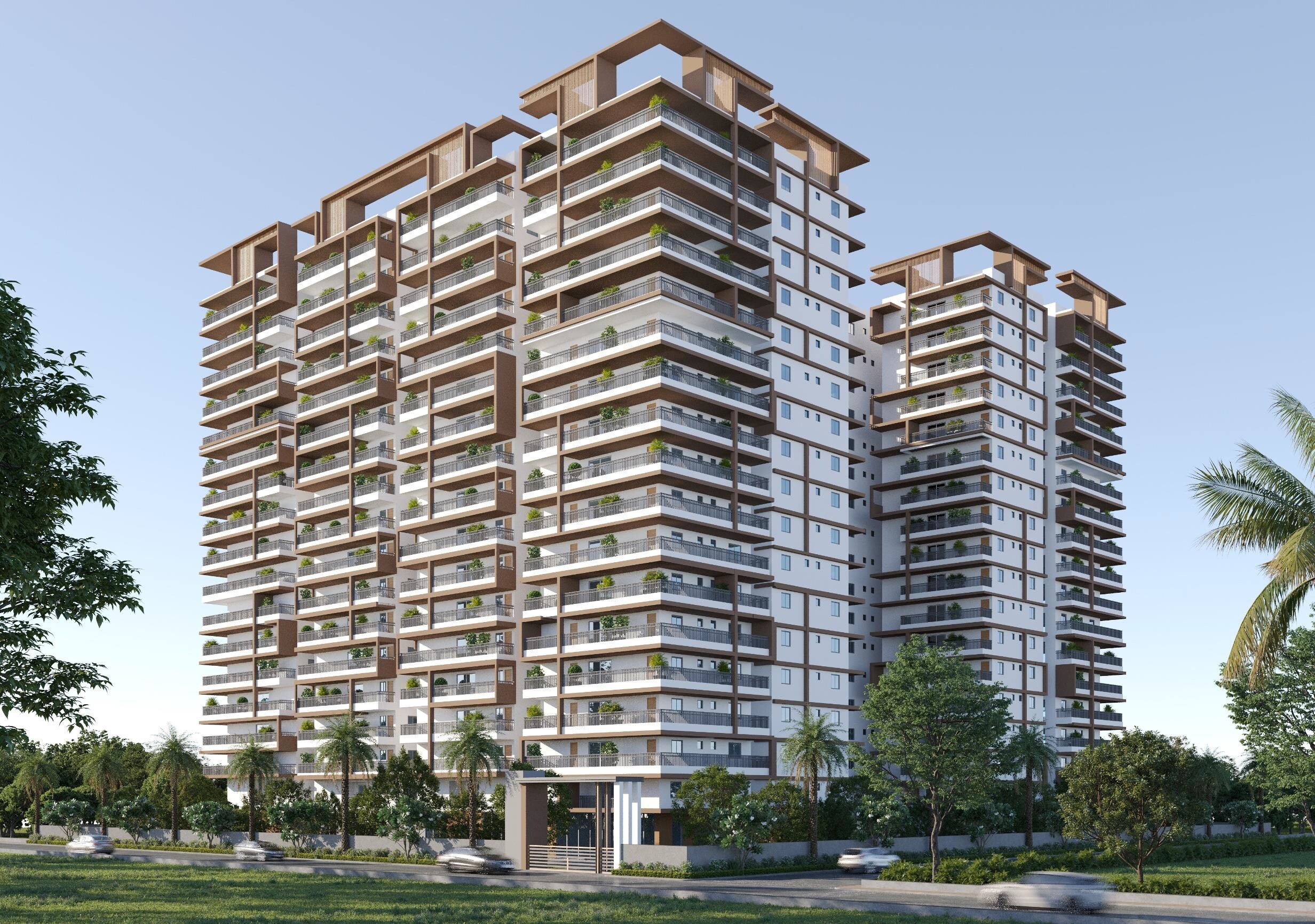 Silpa Vaibhavi Vihanga Apartment Exteriors 3