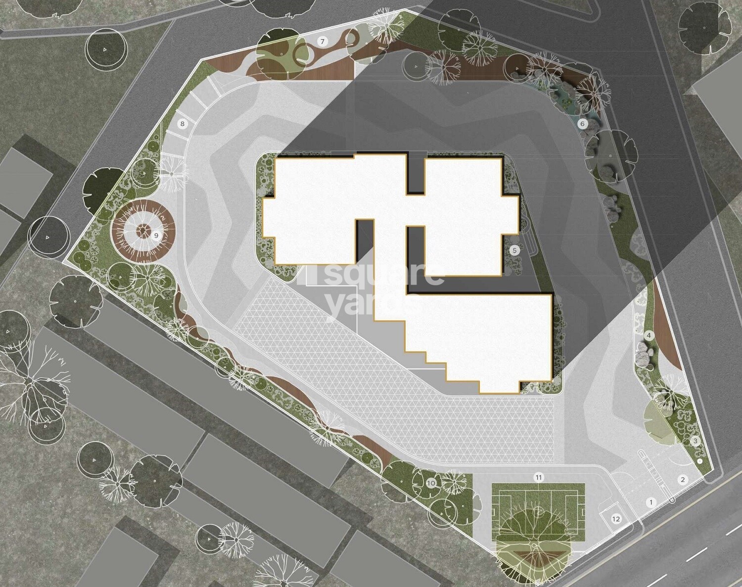 Simchah-Acasa_a large building with a large clock on it