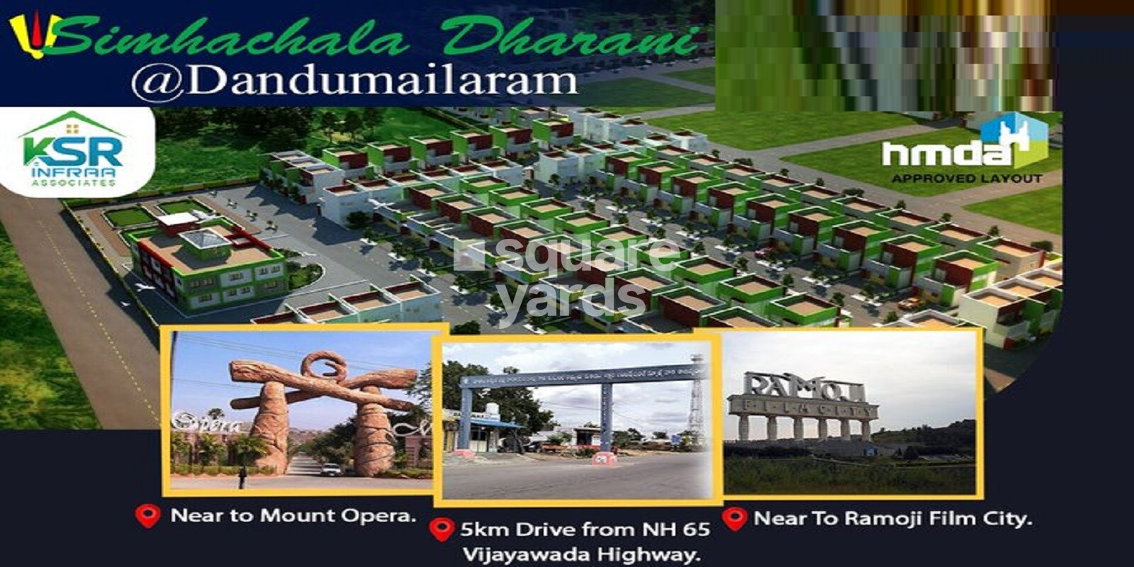 Simhachala Dharani residential project in Dandumailaram